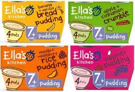 Ellas Kitchen puddings