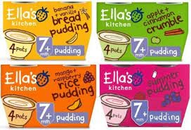 Ellas Kitchen puddings
